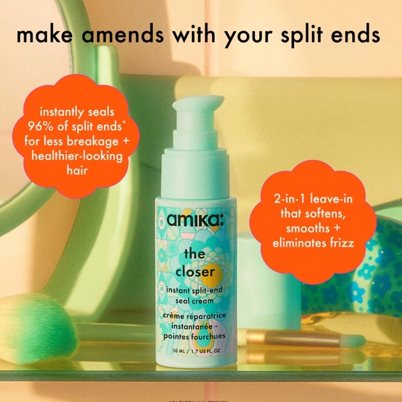 Amika The Closer Instant Split-End Seal Cream 50ml BRAND NEW/SEALED - Picture 3 of 9